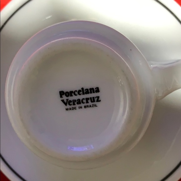 Vintage porcelains Veracruz Brazil espresso 6 set - Picture 3 of 8